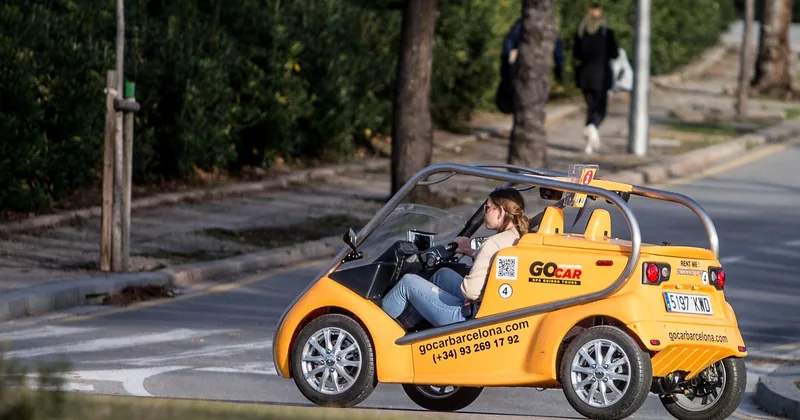 Ruta en GoCar: centro de la ciudad y Anillo Olímpico